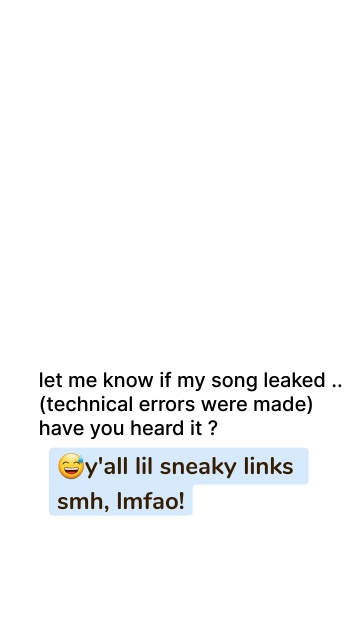 😅y'all lil sneaky links smh, lmfao!